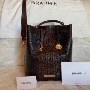 Brahmin Amelia Coco Classic Medium Bucket Bag